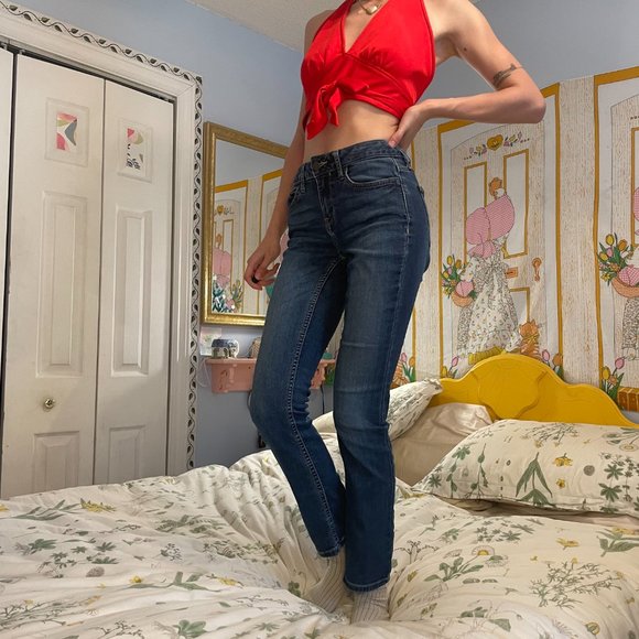 Calvin Klein Blue Ultimate Skinny Jeans - Picture 9 of 14